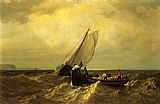William Bradford Fishing Boats on the Bay of Fundy painting
